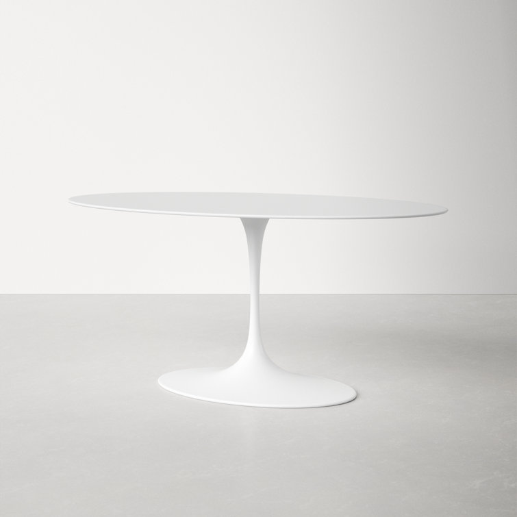 AllModern Ike Pedestal Dining Table & Reviews | Wayfair